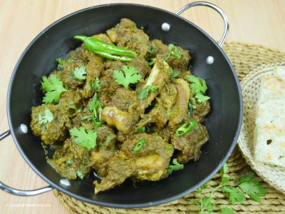 green masala chicken