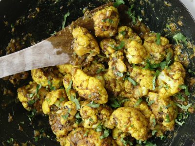 cauliflower in pickling spices