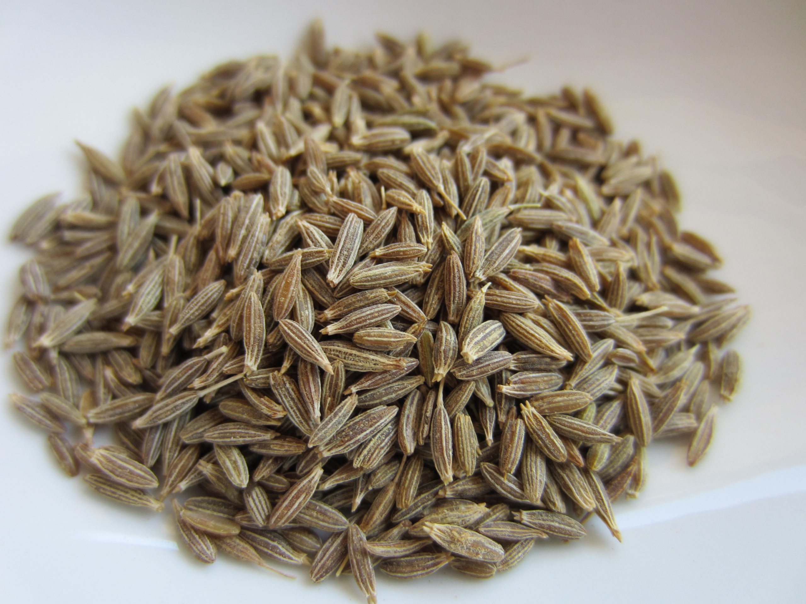 a heap of cumin seeds