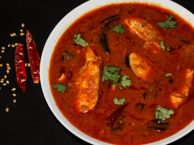 Madras fish curry