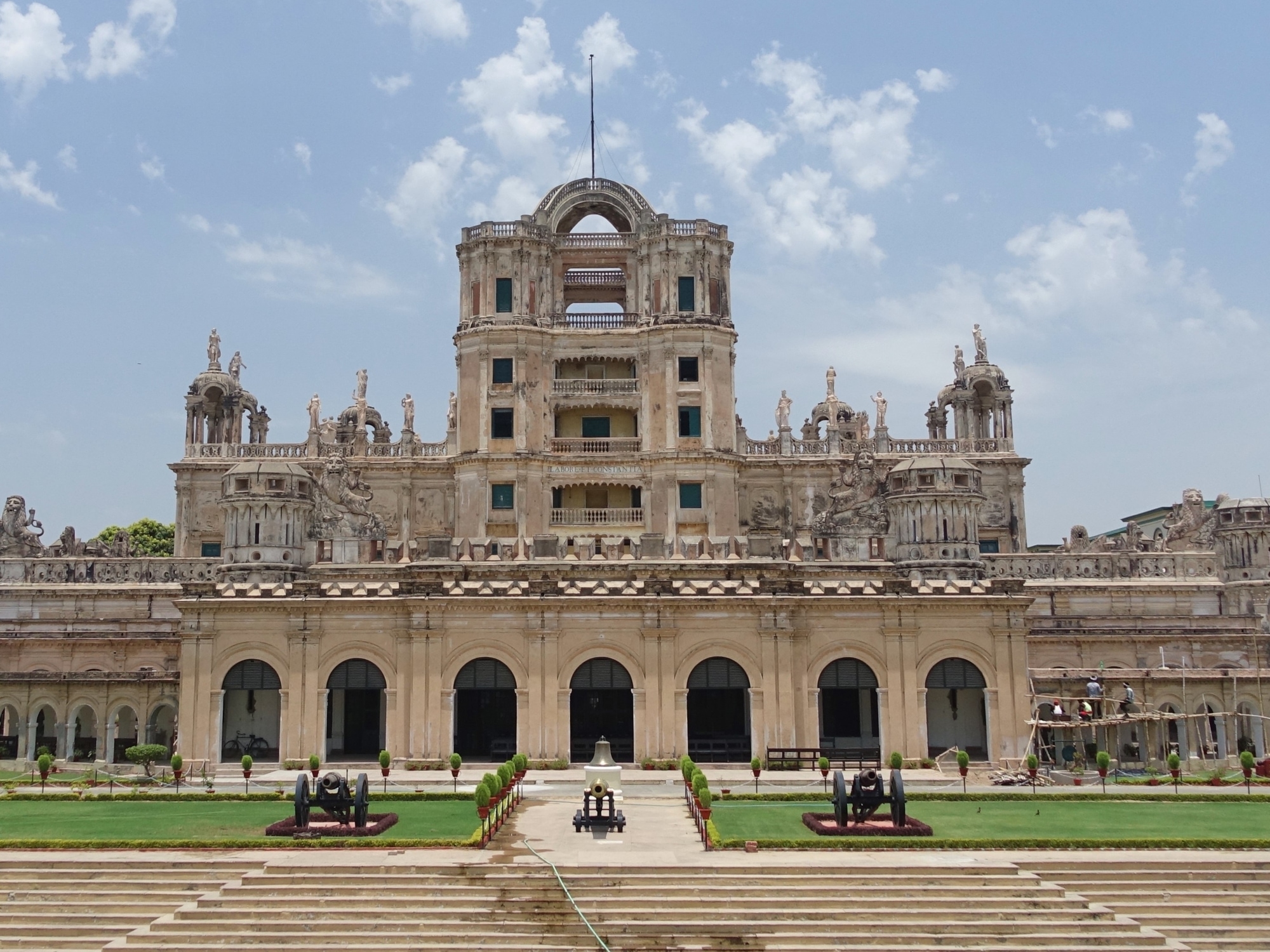 front view of La Martinere College, Lucknow