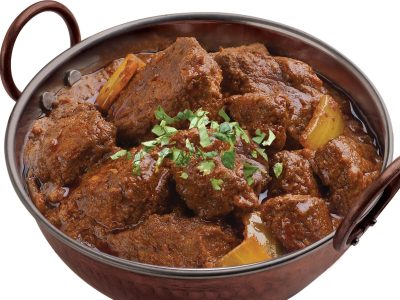 a bowl of lamb rogan josh