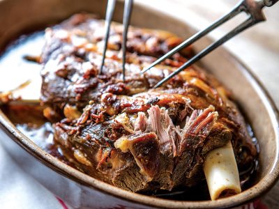 slow roasted lamb shoulder
