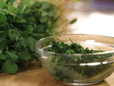 fenugreek leaves