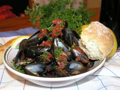 Goan mussels
