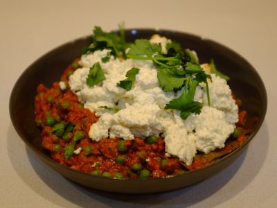 paneer and peas