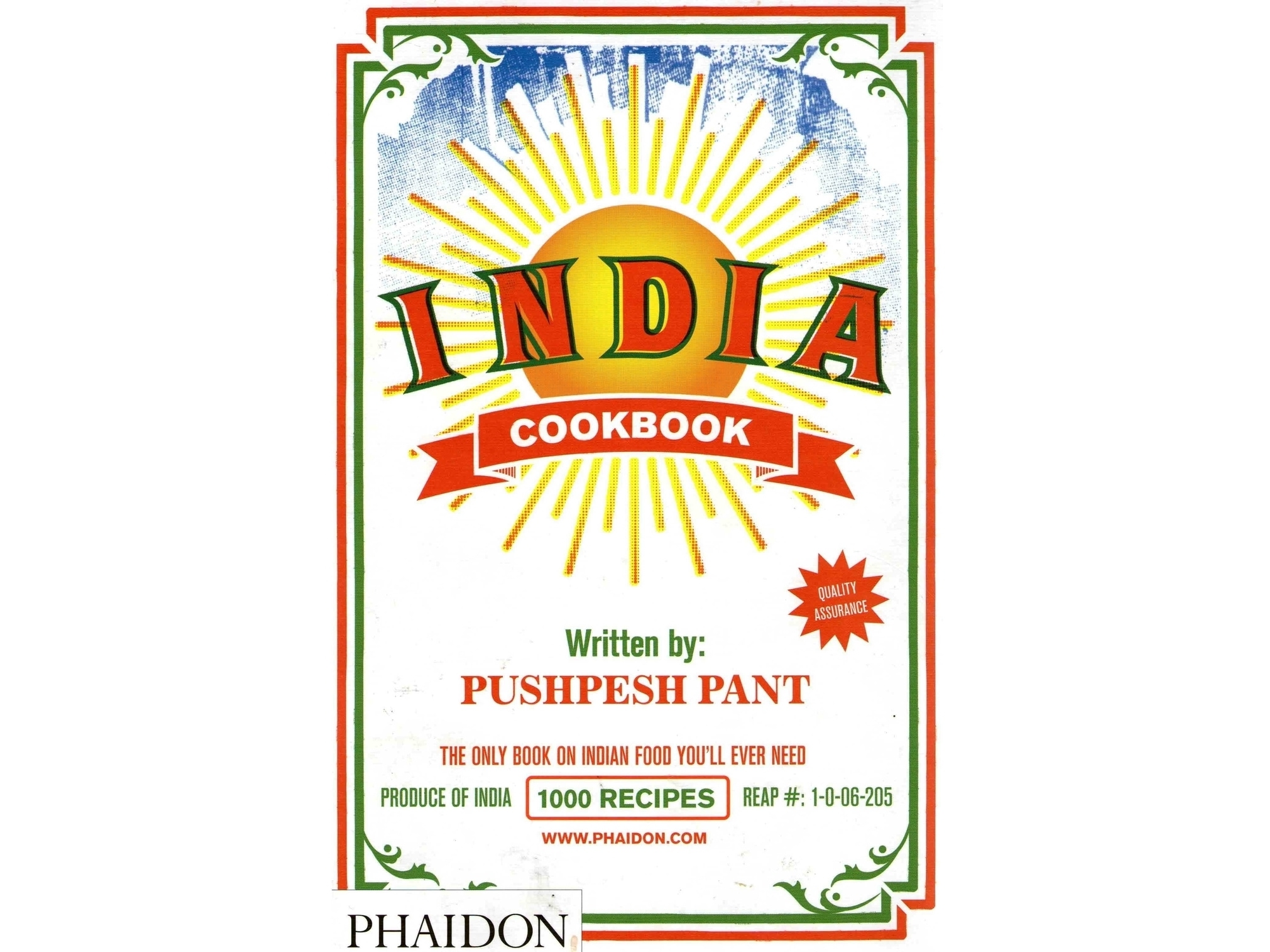 The cover of Pushpesh Pant's India