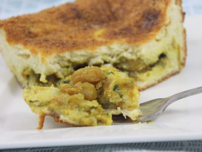 Goan prawn cake