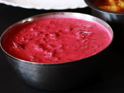 beetroot raita