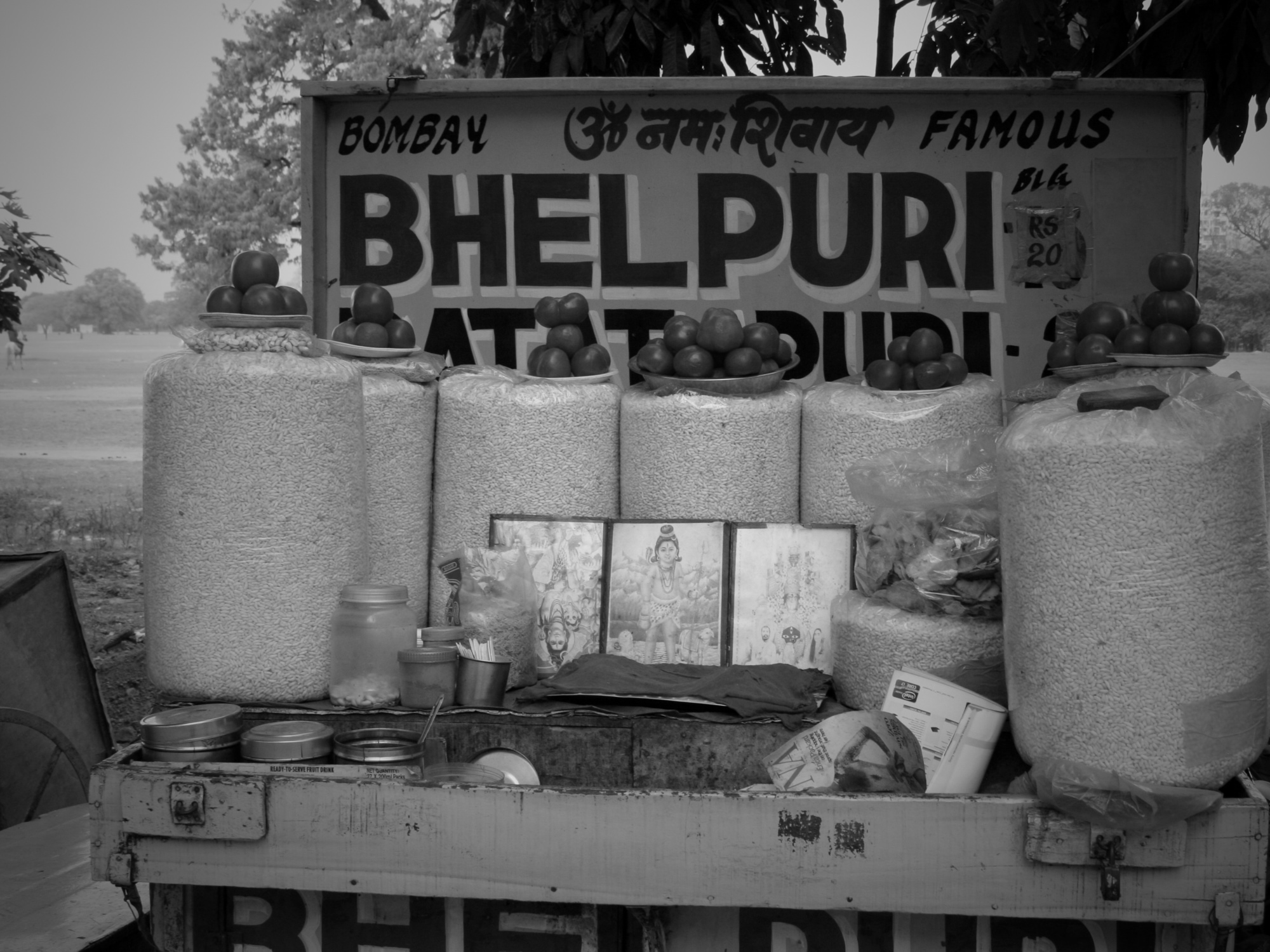 Mumbai street food stall
