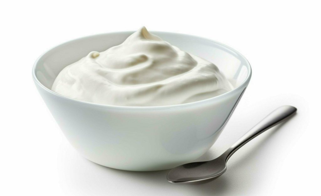 carrot raita a bowl of yoghurt